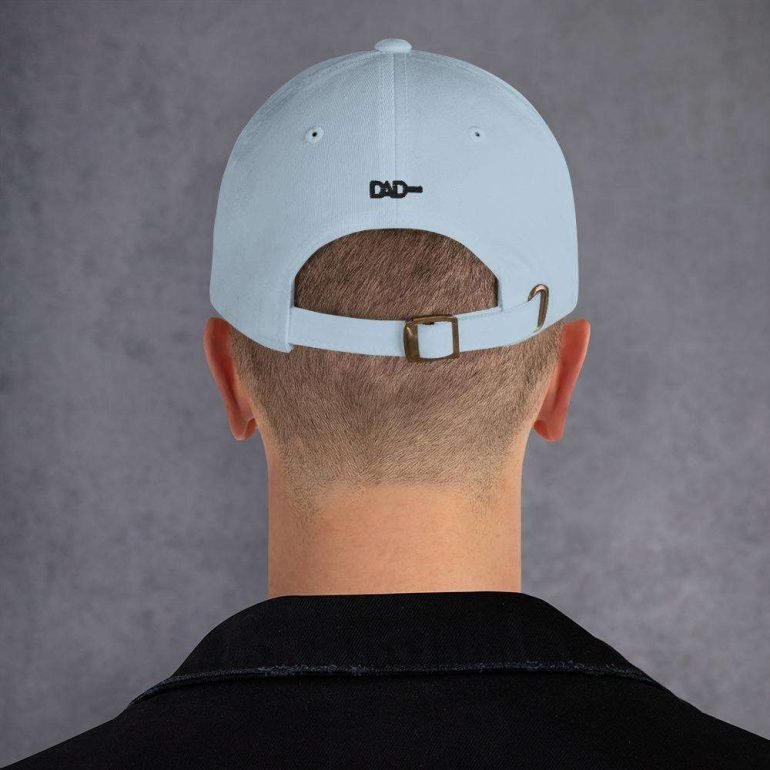 wine invaders dad hat back head