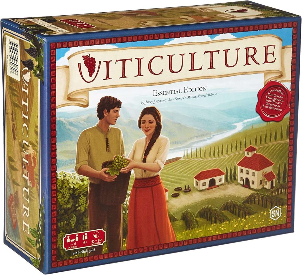 Viticulture is quite immersive. Perfect with a bottle of wine.